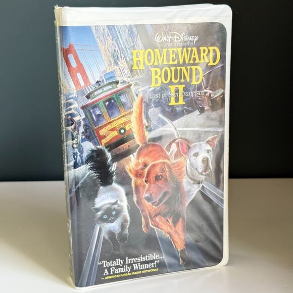 Homeward Bound II Lost In San Francisco VHS FACTORY SEALED Disney T34 - Picture 1 of 4